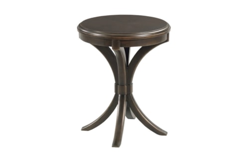 Transitional Round Spot Table