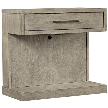 Contemporary Nightstand with 3-Way Touch Lighting