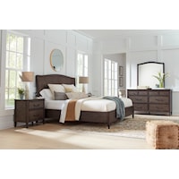 Transitional 4-Piece Queen Bedroom Set