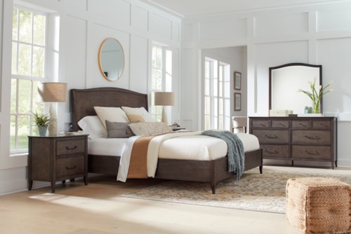 Transitional 4-Piece King Bedroom Set