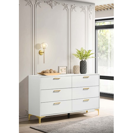 Kendall 6-drawer Dresser