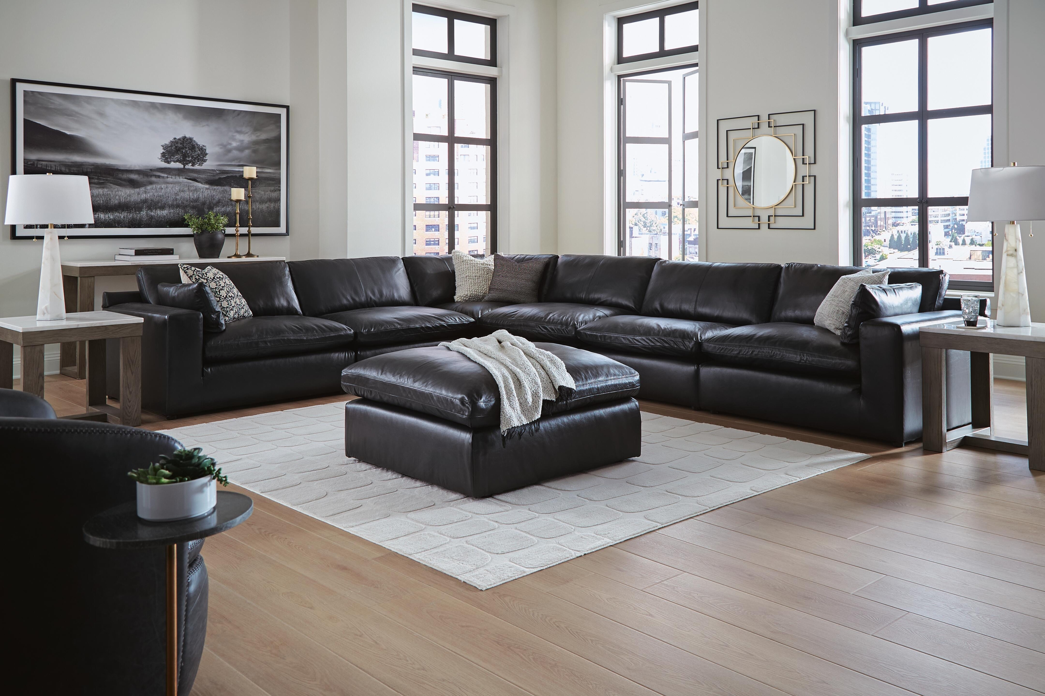 Signature Design by Ashley Emilia 6-piece Sectional