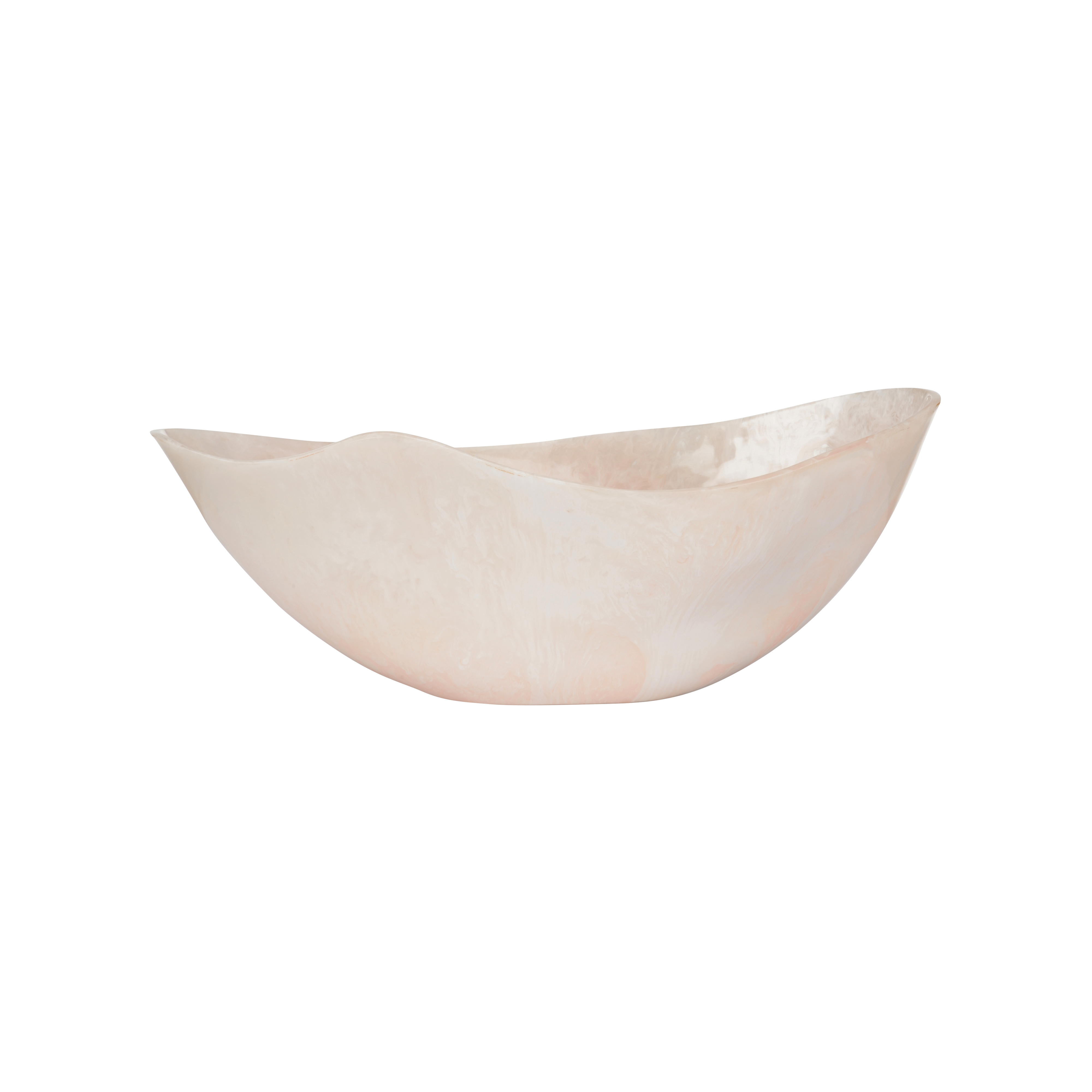 Chelsea House Chelsea House Misc Bucolic Oval Bowl - Pink (Lg)