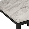 New Classic Furniture Celeste 5-Pc 42" Marble Finish Counter Table