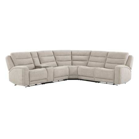 6-Piece Power Reclining Sectional