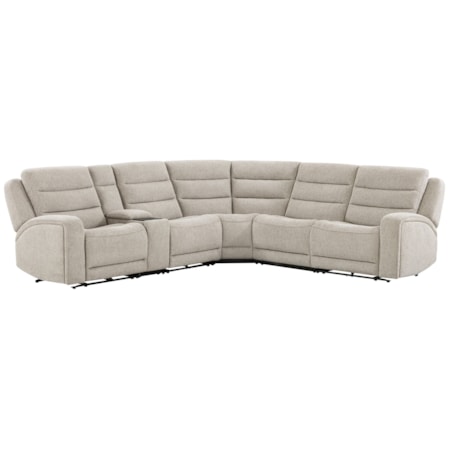 6-Piece Power Reclining Sectional