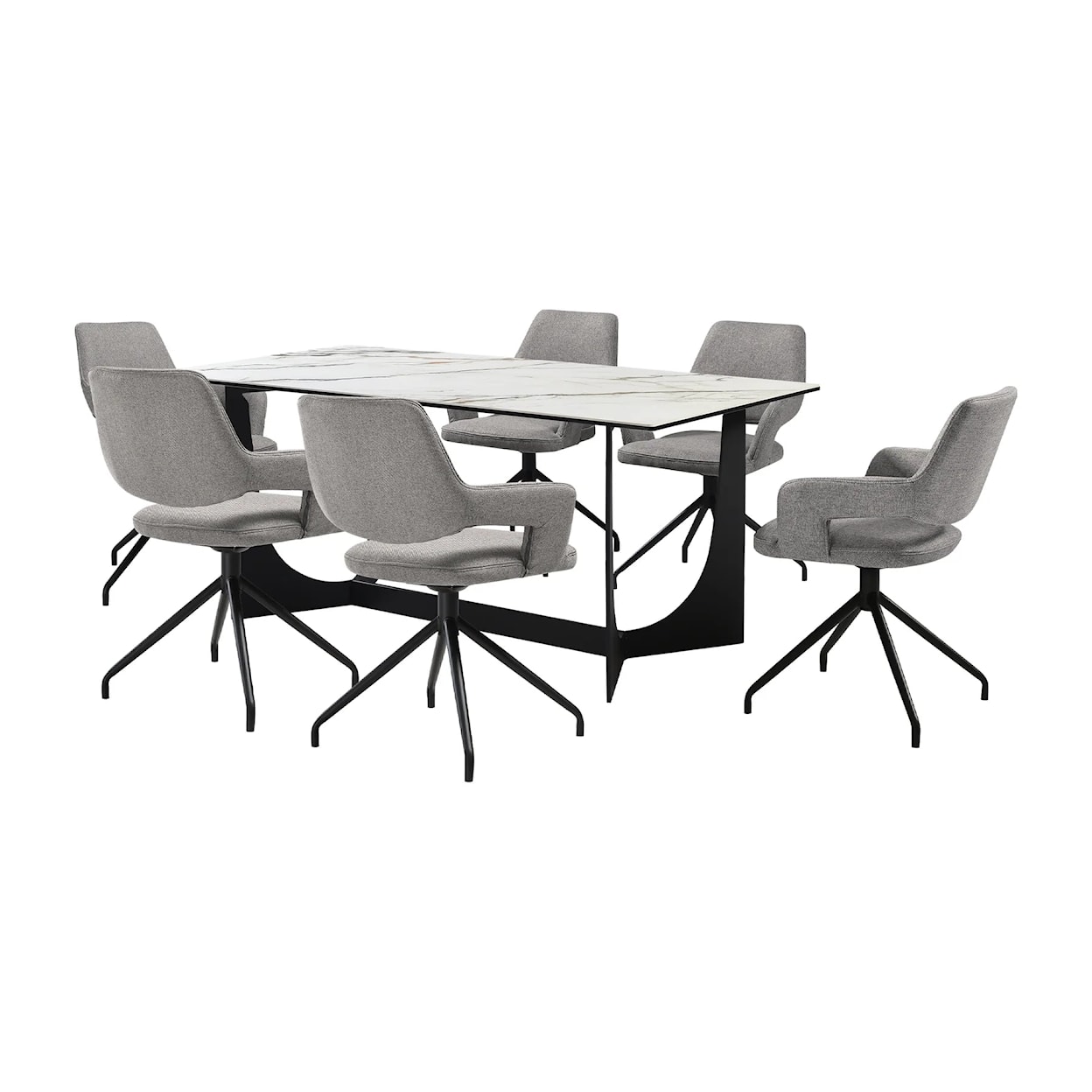 Armen Living Esme / Penny Dining Set