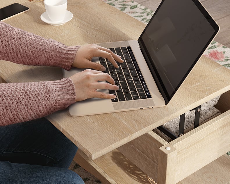 Sauder Adaline Cafe Lift-Top Coffee Table