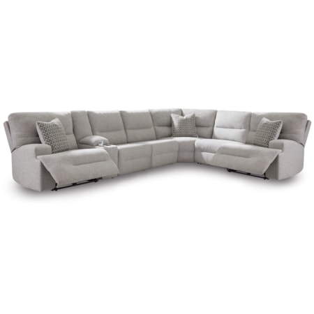7-piece Power Sectional Reclining Sofa