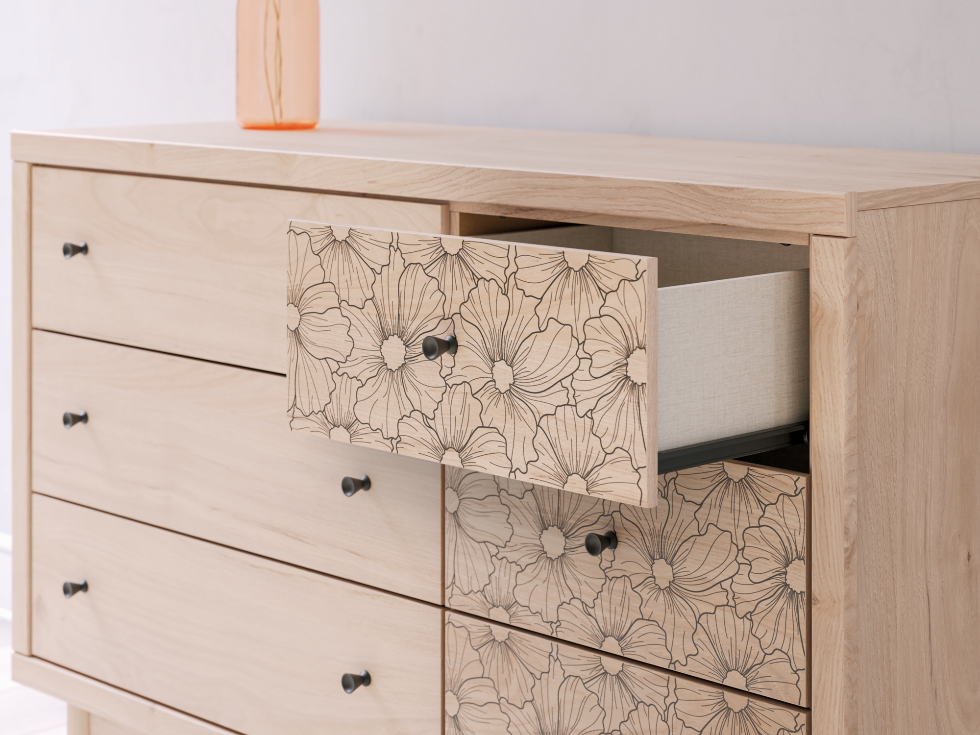 Signature Design by Ashley Shapella Six Drawer Dresser