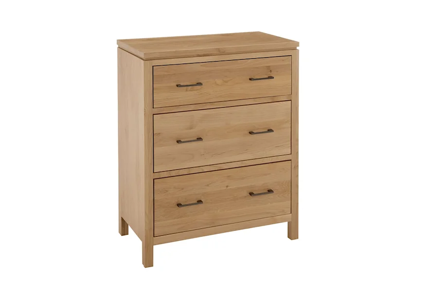 2 West Generations 3 Drawer Chest by Archbold Furniture at Godby Home Furnishings