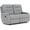 Flexsteel Kerrie Reclining Loveseat