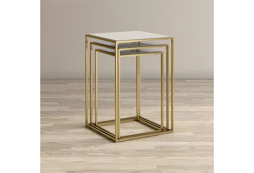 Global Archive Sorrento Nesting Table - Set of 3 by Jofran at Jofran