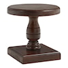 Aspenhome Hermosa Transitional Round End Table
