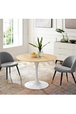 Modway Lippa 40" Square Dining Table