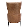 Moe's Home Collection Amos Leather Accent Chair