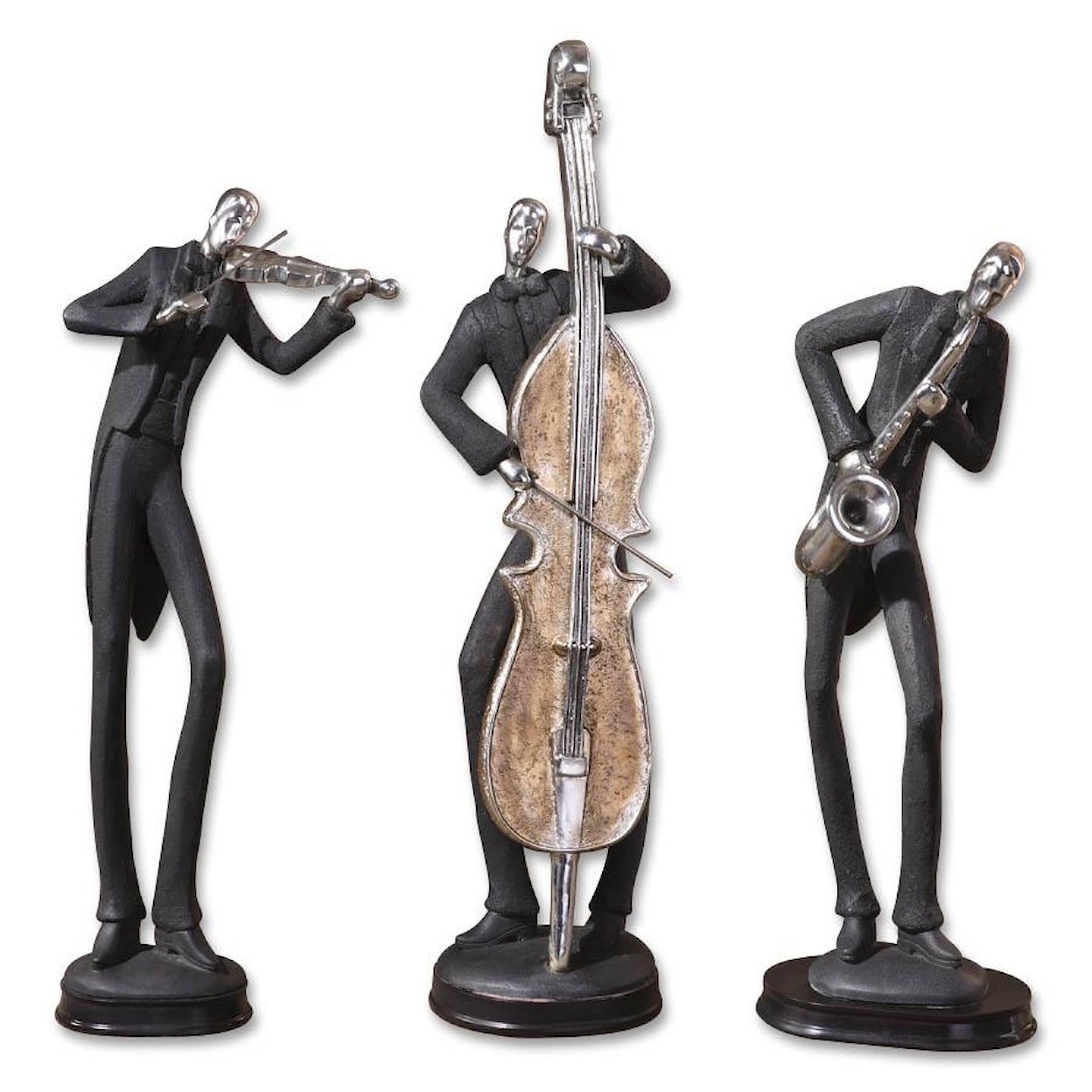 Uttermost Accessories - Statues and Figurines Musicians Accessories Set of 3