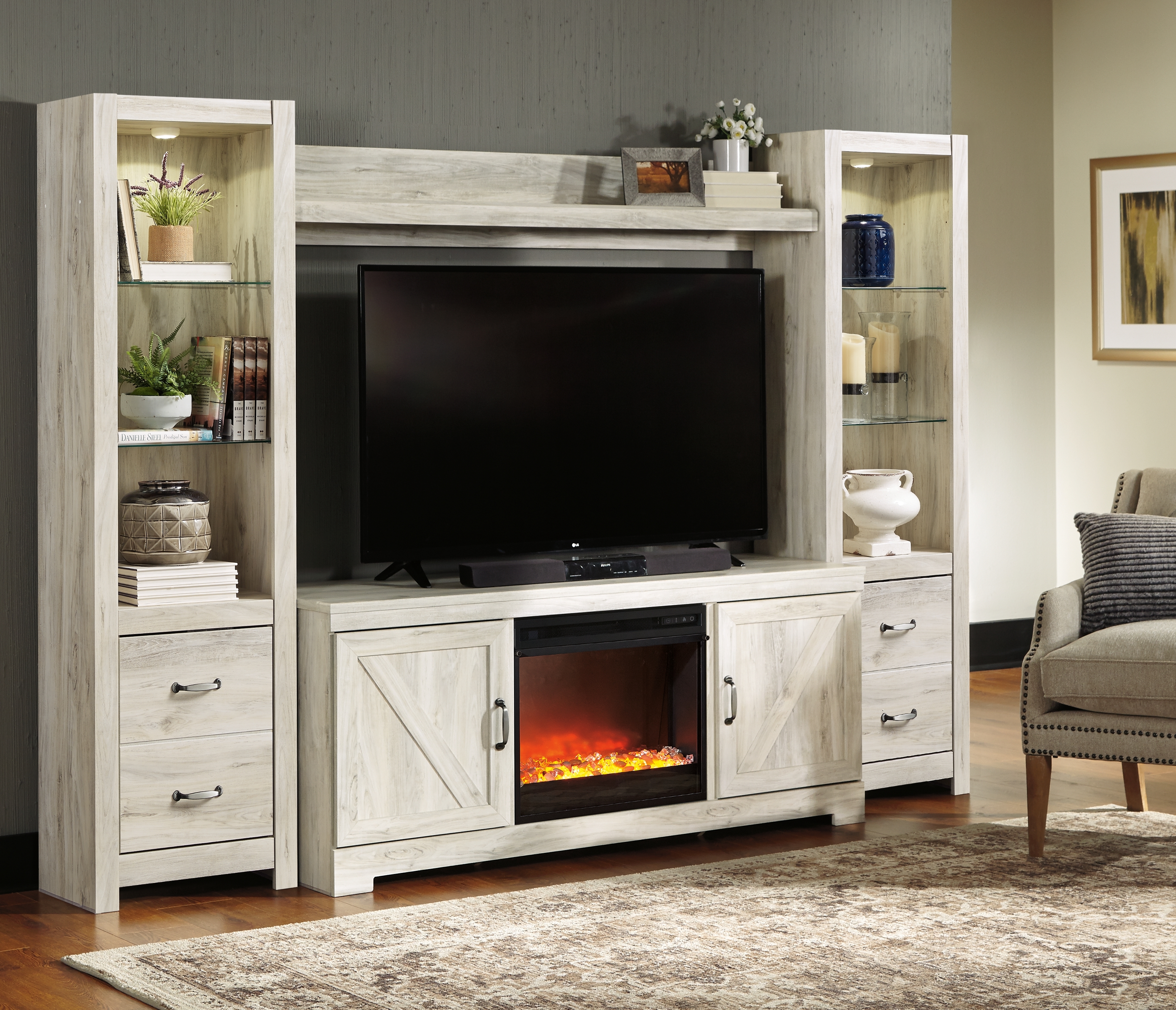 Signature Design by Ashley Bellaby Entertainment Center