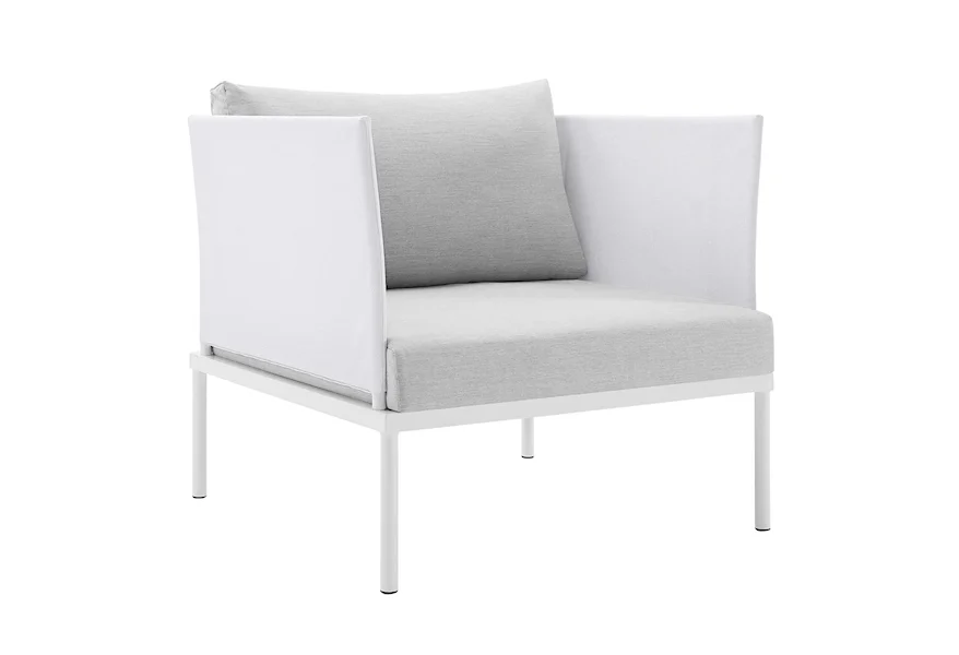 Harmony Outdoor Aluminum Armchair by Modway at Value City Furniture