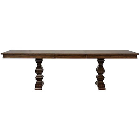 Liberty Furniture Armand 242-DR-TRS Traditional Trestle Table | Wayside ...