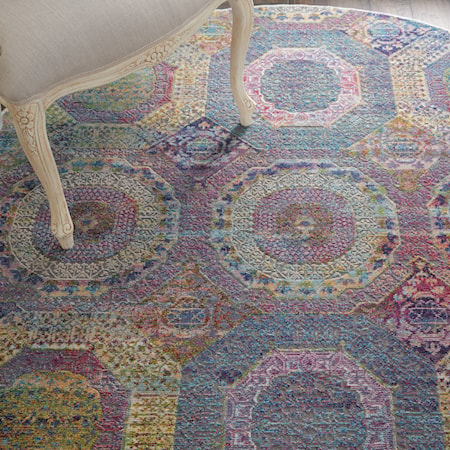 6&apos; Round  Rug