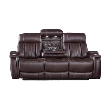 Power Reclining Sofa and Recliner Set