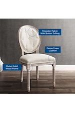 Modway Arise Vintage French Dining Armchair