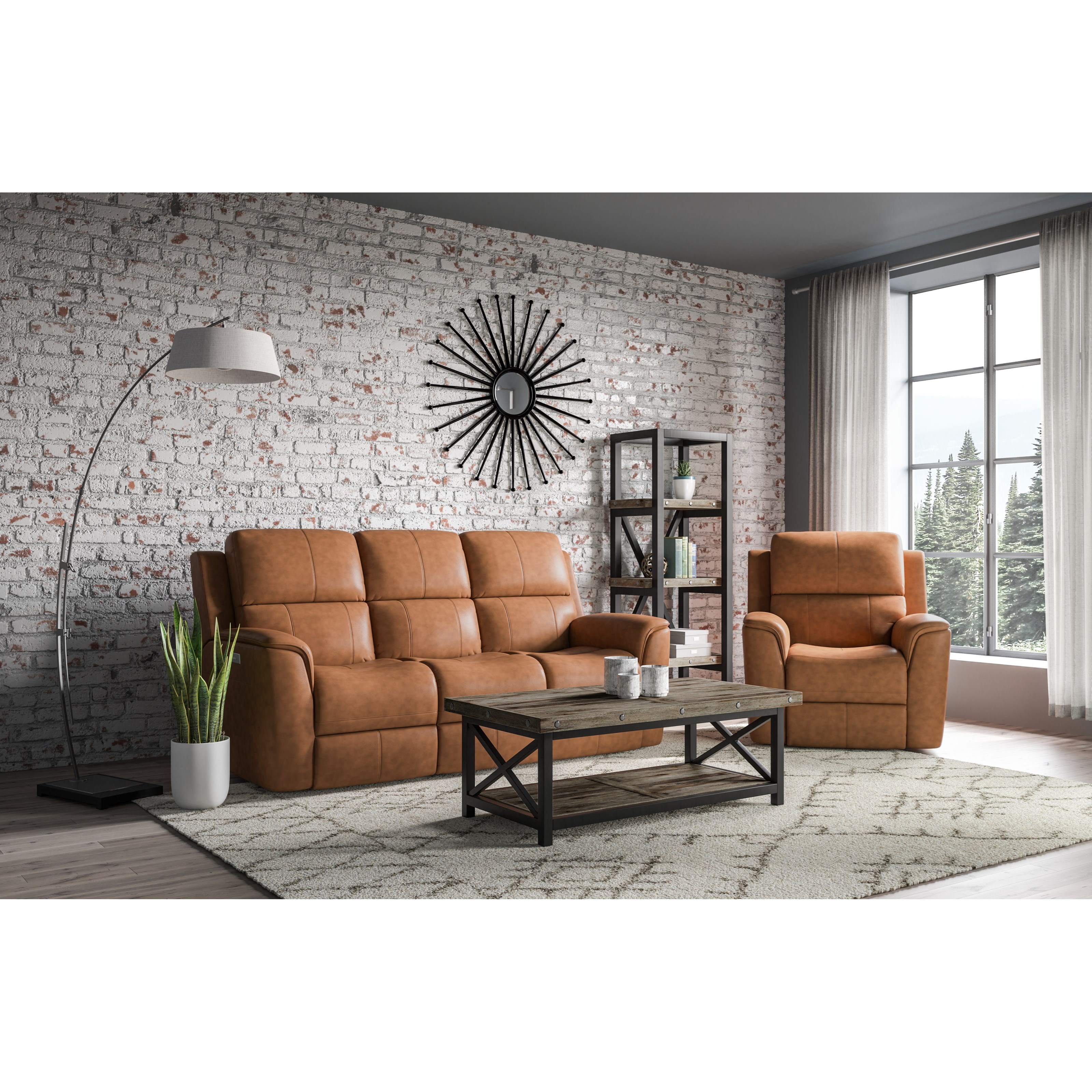 Flexsteel apollo store reclining sofa