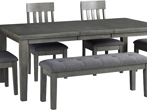 Table & Chair Set with Bench