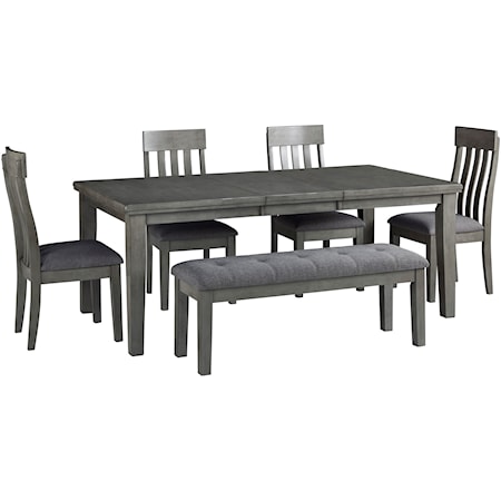 Table & Chair Set with Bench