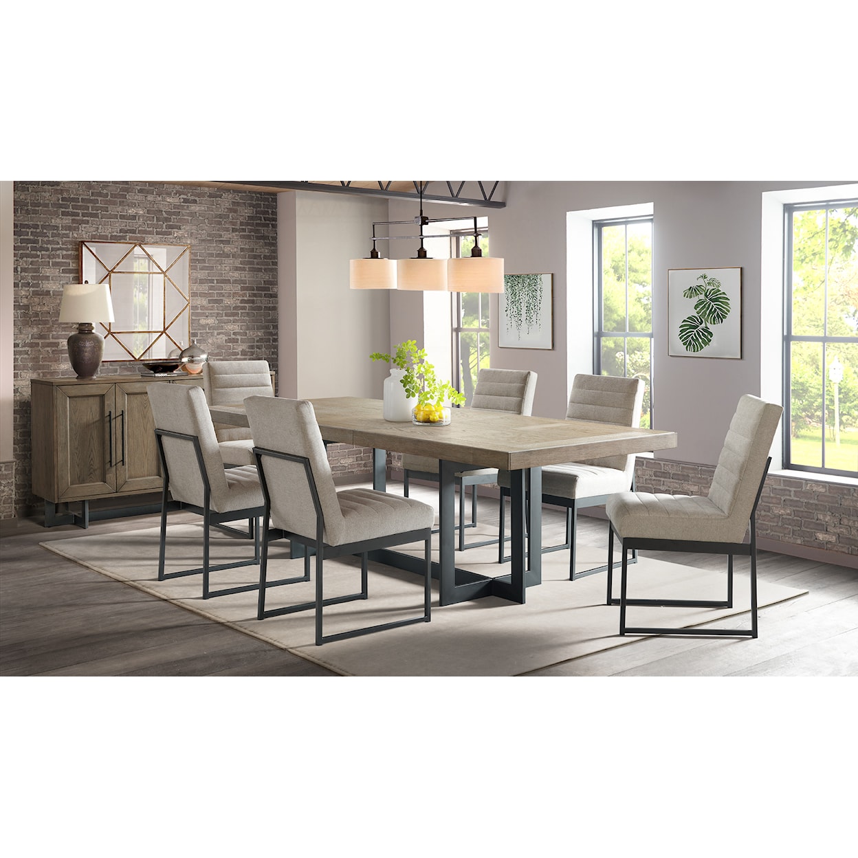 Intercon Eden Upholstered Dining Side Chair