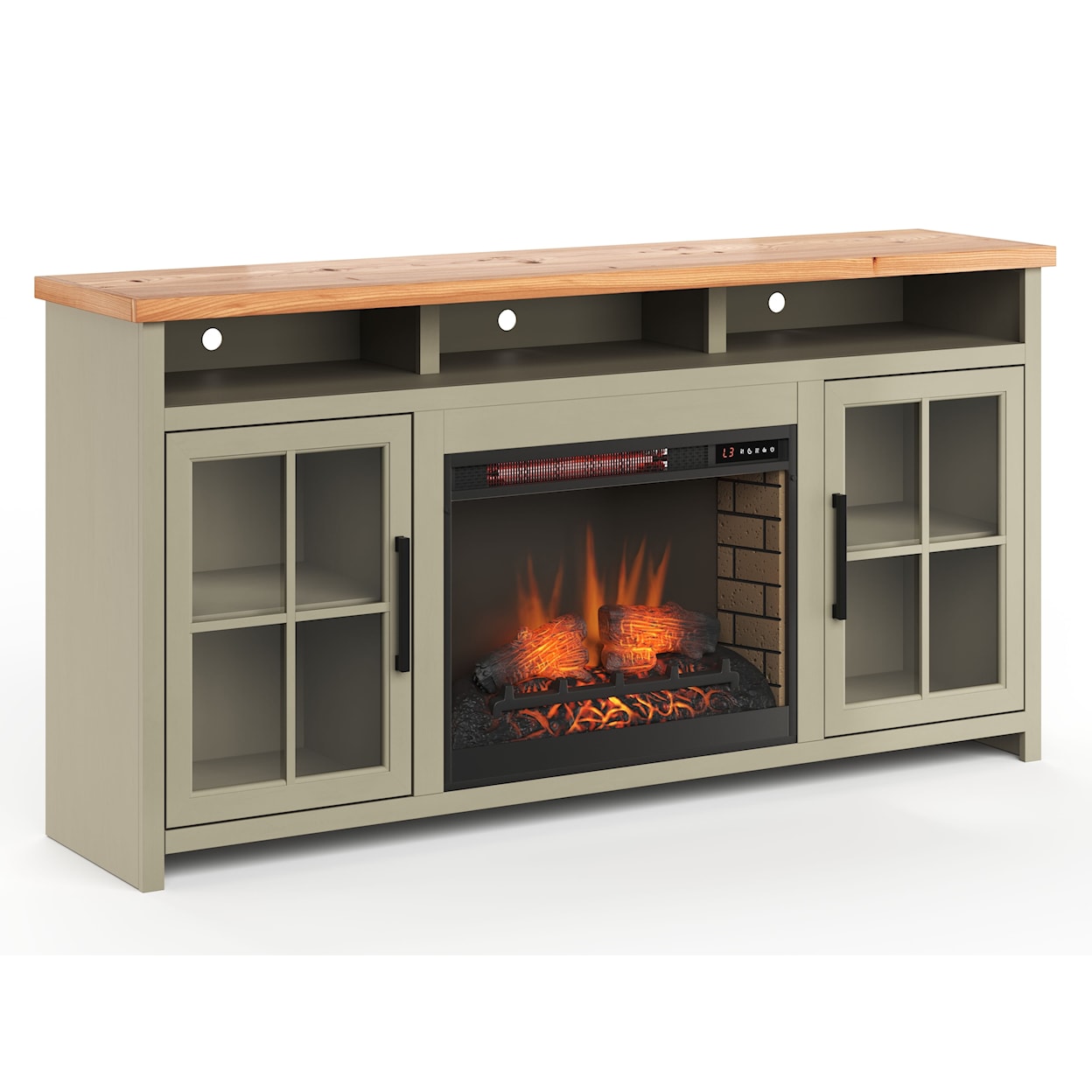 Legends Furniture Vineyard TV/Fireplace Console