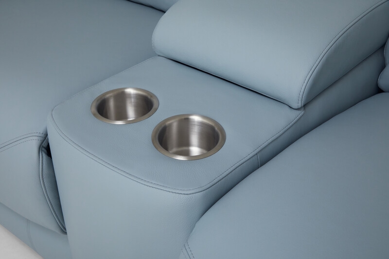 Palliser Henry 4-Seat Curve Henry Reclining Sectional