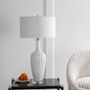 Uttermost Table Lamps Strauss White Ceramic Table Lamp