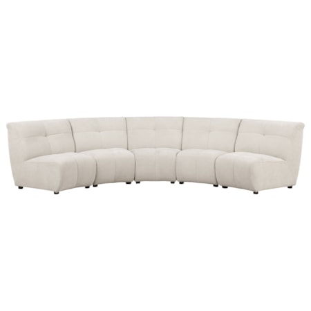 Charlotte 5-piece Modular Sectional Sofa