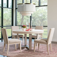 5-Piece Dining Set with Round Table