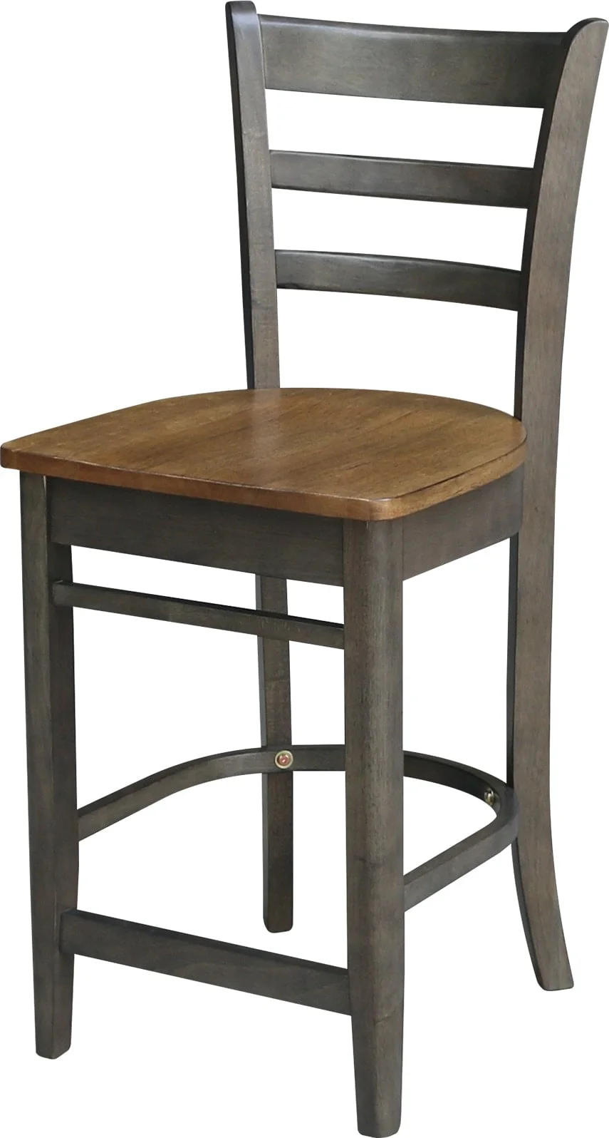 John Thomas Dining Essentials S45-6172B Emily Stool in Hickory Coal ...