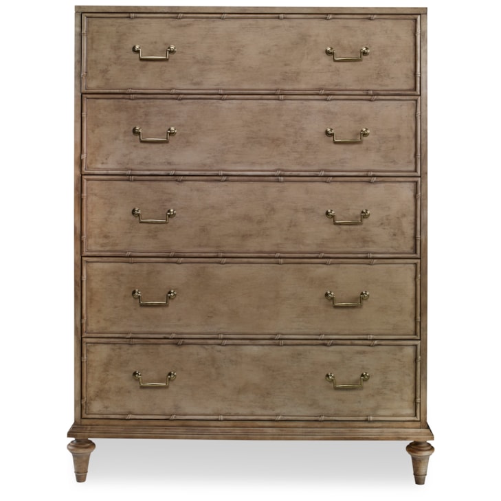 Century Details Case Details 5 Drawer Low Chest