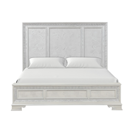 NOVA WHITE QUEEN BED |