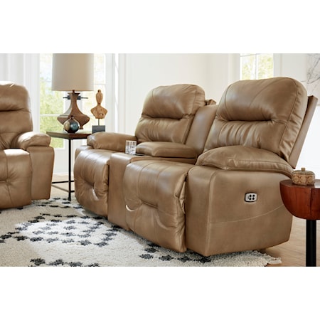 Manual Reclining Space Saver Loveseat