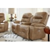 Bravo Furniture Ryson Rocker Reclining Console Loveseat