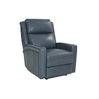Transitional Big and Tall Power Recliner with Powered Headrest and Lumbar