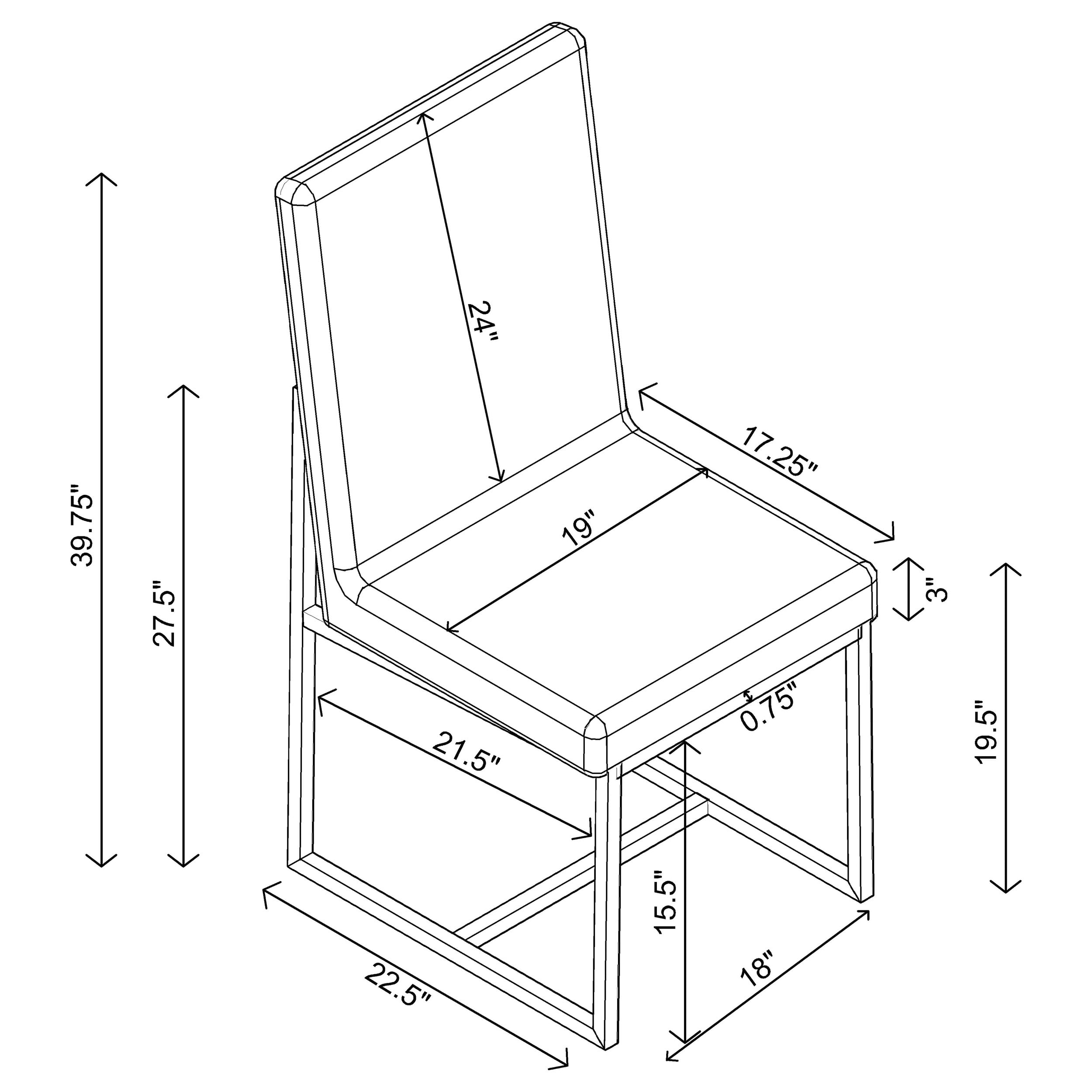 Coaster Mackinnon Mackinnon Dining Side Chair
