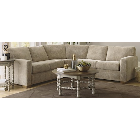 Contemporary 4-Seat Sectional Sofa