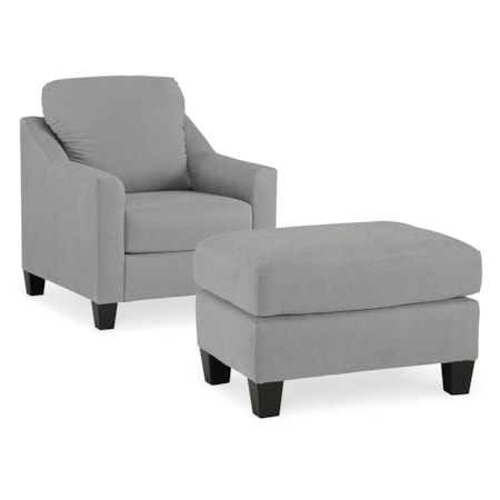 Chair And Ottoman