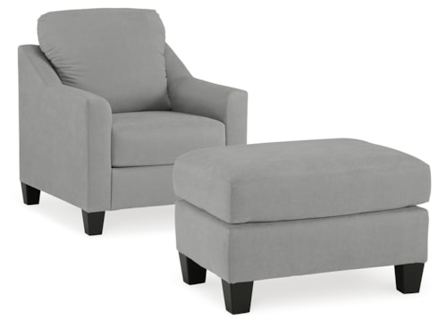 Chair And Ottoman