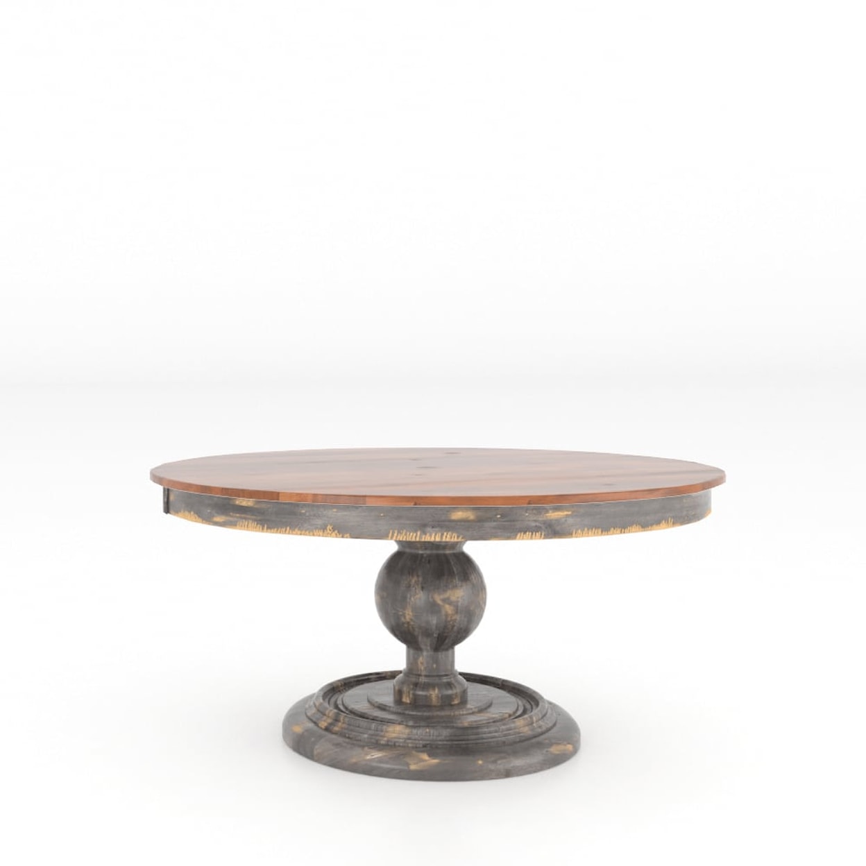 Canadel Champlain Customizable 60" Round Wood Solid Top Table