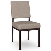 Customizable Mathilde Side Chair with Upholstered Seat and Back