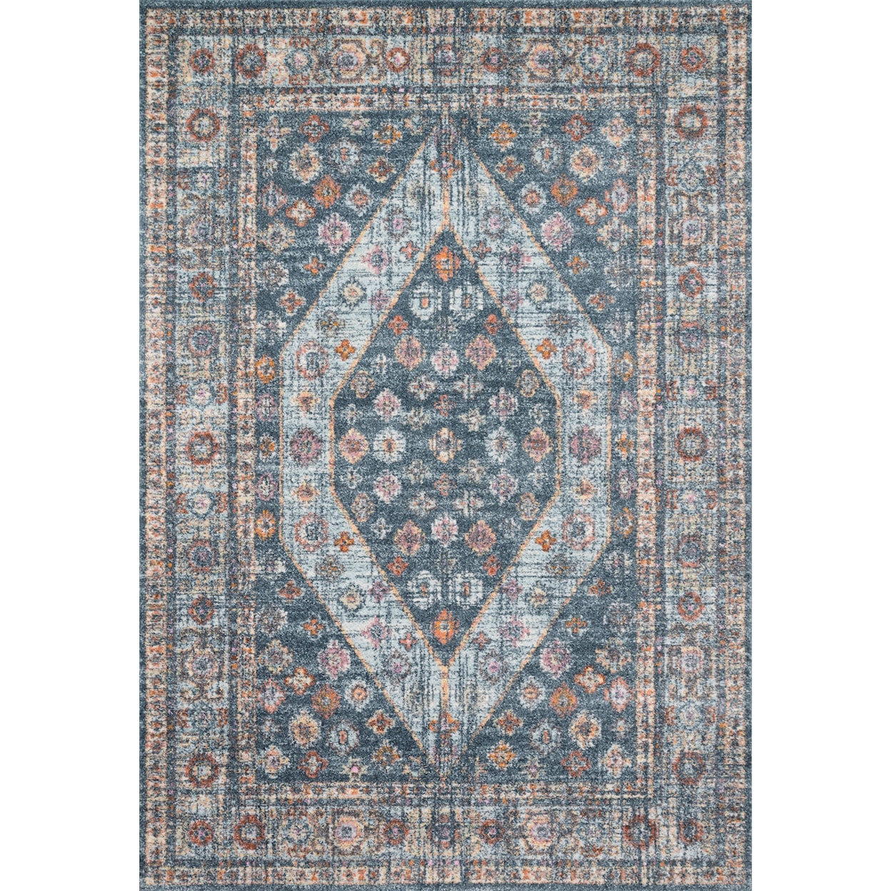 Loloi Rugs Clara 9'3" x 13' Blue / Lt. Blue Rug