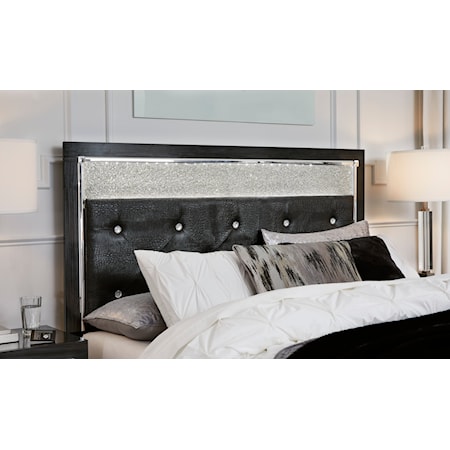 Queen Upholstered Panel Headboard